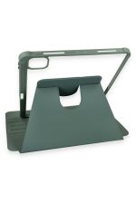 Newface iPad Pro 11 (2020) Kılıf Starling 360 Kalemlikli Tablet Kılıf - Koyu Yeşil - Görsel 7