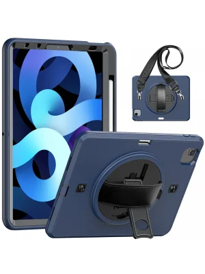 Newface iPad Pro 11 (2020) Kılıf Strap-C Otterbox Tablet Kapak - Lacivert