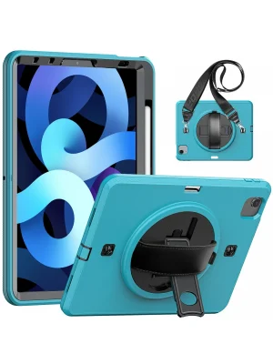 Newface iPad Pro 11 (2020) Kılıf Strap-C Otterbox Tablet Kapak - Mavi