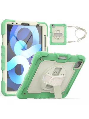 Newface iPad Pro 11 (2020) Kılıf Strap New Tablet Kapak - Yeşil