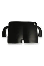 Newface iPad Pro 11 (2021) Kılıf Karakter Tablet Silikon - Siyah - Görsel 2