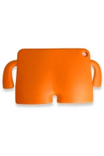 Newface iPad Pro 11 (2021) Kılıf Karakter Tablet Silikon - Turuncu - Görsel 2