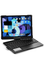 Newface iPad Pro 11 (2021) Kılıf Magic Dönen Klavyeli Tablet Kılıf - Siyah - Görsel 4