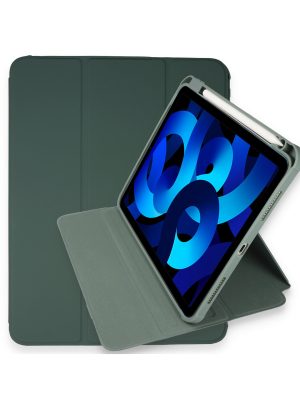 Newface iPad Pro 11 (2021) Kılıf Starling 360 Kalemlikli Tablet Kılıf - Koyu Yeşil