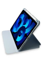 Newface iPad Pro 11 (2021) Kılıf Starling 360 Kalemlikli Tablet Kılıf - Mavi - Görsel 2
