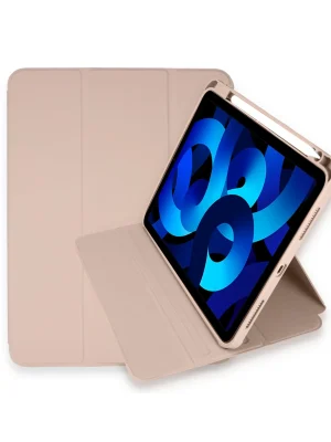 Newface iPad Pro 11 (2021) Kılıf Starling 360 Kalemlikli Tablet Kılıf - Rose Gold