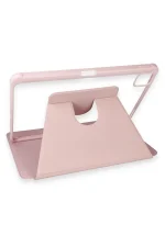 Newface iPad Pro 11 (2021) Kılıf Starling 360 Kalemlikli Tablet Kılıf - Rose Gold - Görsel 6