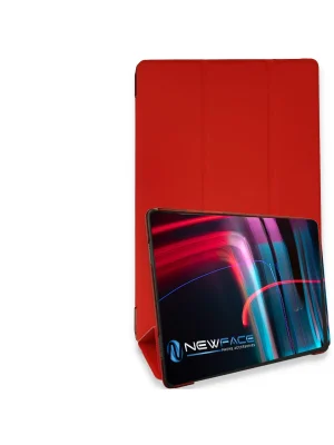 Newface iPad Pro 11 (2021) Kılıf Tablet Smart Kılıf - Kırmızı