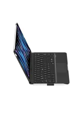 Newface iPad Pro 11 (2024) F11 ATS Kılıf Magic Dönen Klavyeli Tablet Kılıf - Siyah - Görsel 5