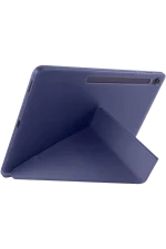 Newface iPad Pro 11 (2024) Kılıf Kalemlikli Hugo Tablet Kılıfı - Lacivert - Görsel 3