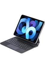 Newface iPad Pro 11 (2024) Kılıf X7P Magic Manyetik Klavyeli Tablet Kılıfı - Siyah