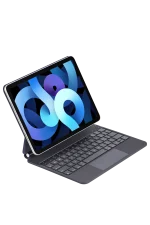 Newface iPad Pro 11 (2024) Kılıf X7P Magic Manyetik Klavyeli Tablet Kılıfı - Siyah - Görsel 4