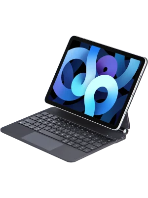 Newface iPad Pro 11 (2024) Kılıf X7P Magic Manyetik Klavyeli Tablet Kılıfı - Siyah