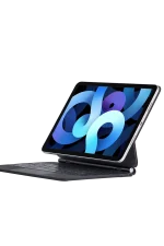 Newface iPad Pro 11 (2024) Kılıf X7P Magic Manyetik Klavyeli Tablet Kılıfı - Siyah - Görsel 7