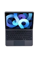 Newface iPad Pro 11 (2024) Kılıf X7P Magic Manyetik Klavyeli Tablet Kılıfı - Siyah - Görsel 8