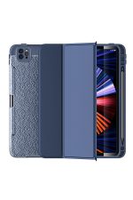 Newface iPad Pro 12.9 (2021) Kılıf Tablet Focus Silikon - Lacivert