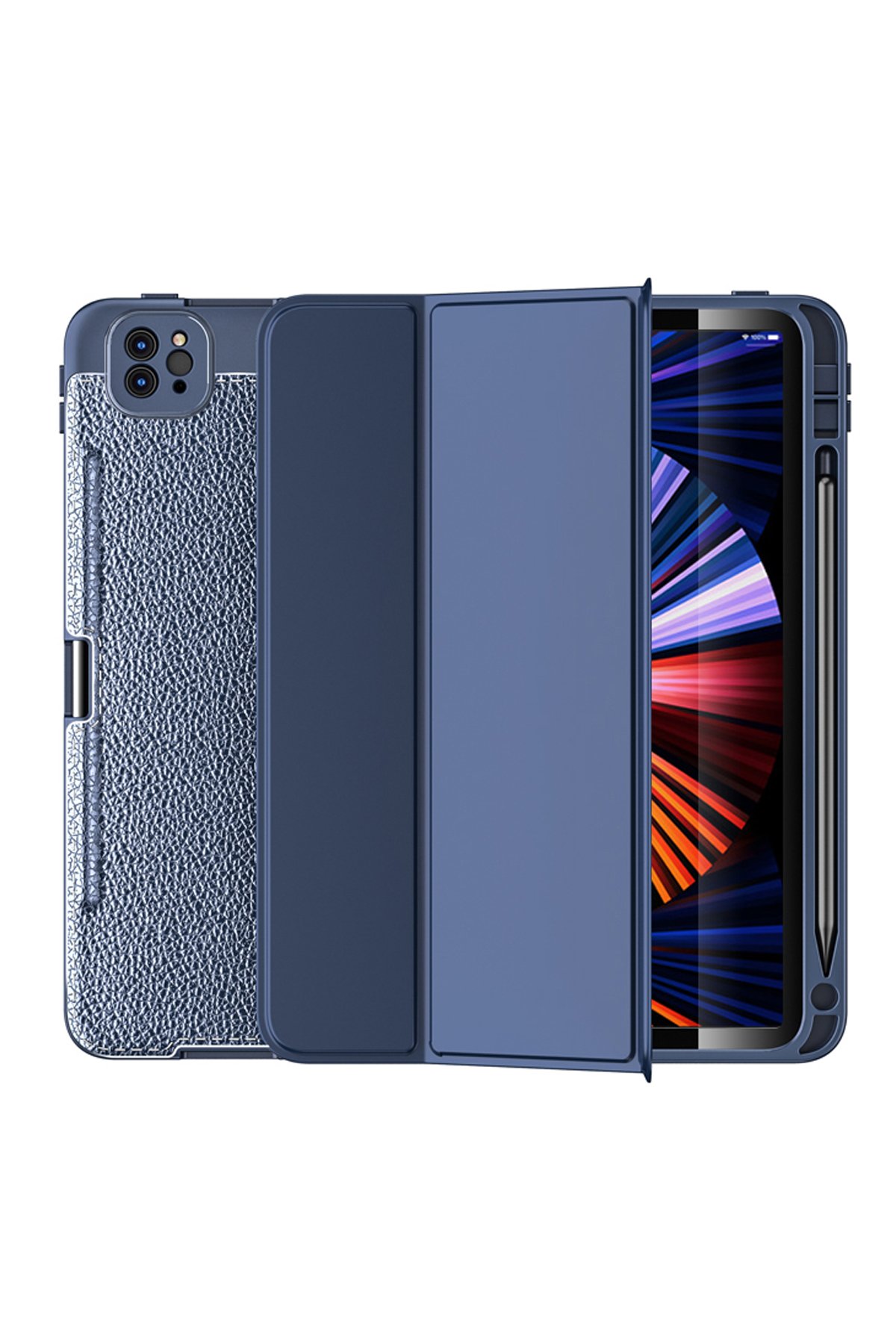 newface-ipad-pro-12-9-2021-kilif-tablet-focus-silikon-lacivert-63071ec448f15.jpg Newface iPad Pro 12.9 (2021) Kılıf Tablet Focus Silikon - Lacivert - Görsel 1