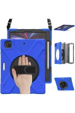 Newface iPad Pro 12.9 (2020) Kılıf Amazing Tablet Kapak - Mavi - Görsel 2