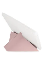 Newface iPad Pro 12.9 (2021) Kılıf Kalemlikli Mars Tablet Kılıfı - Rose Gold - Görsel 2