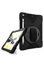 Newface iPad Pro 13 (2024) Kılıf Amazing Tablet Kapak - Siyah - Görsel 2