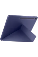 Newface iPad Pro 13 (2024) Kılıf Kalemlikli Hugo Tablet Kılıfı - Lacivert - Görsel 3