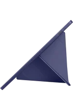 Newface iPad Pro 13 (2024) Kılıf Kalemlikli Hugo Tablet Kılıfı - Lacivert - Görsel 4