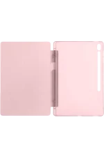 Newface iPad Pro 13 (2024) Kılıf Kalemlikli Hugo Tablet Kılıfı - Rose Gold - Görsel 2