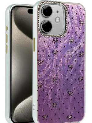 Newface iPhone 11 Kılıf Blade Aynalı Desenli Kapak - Desen 2