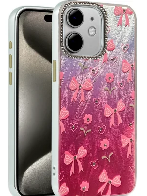 Newface iPhone 11 Kılıf Blade Aynalı Desenli Kapak - Desen 3