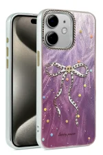 Newface iPhone 11 Kılıf Blade Aynalı Desenli Kapak - Desen 1