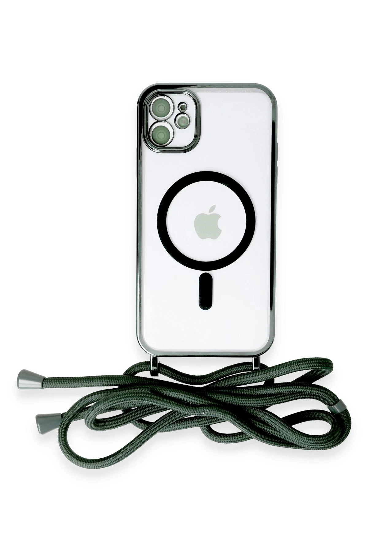 newface-iphone-11-kilif-divo-lazer-askili-magsafe-kapak-koyu-yesil-default.webp Newface iPhone 11 Kılıf Divo Lazer Askılı Magsafe Kapak - Koyu Yeşil - Görsel 1