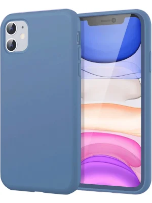 Newface iPhone 11 Kılıf First Silikon - Mavi