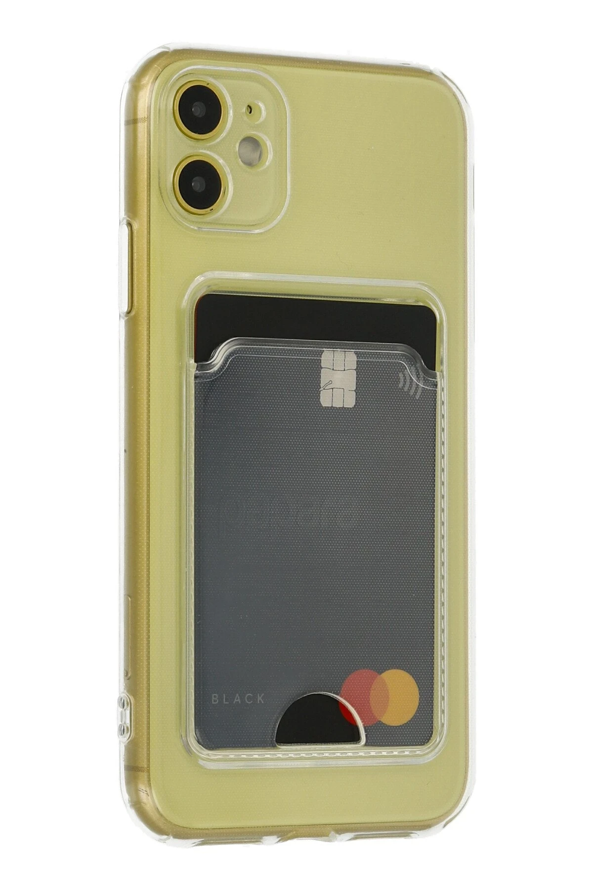 newface-iphone-11-kilif-kart-seffaf-silikon-seffaf-default.webp Newface iPhone 11 Kılıf Kart Şeffaf Silikon - Şeffaf - Görsel 1