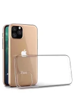 Newface iPhone 11 Kılıf Lüx Şeffaf Silikon - Görsel 2