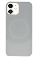 Newface iPhone 11 Kılıf Maya Karbon Kapak - Gri - Görsel 2