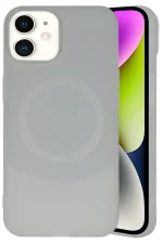 Newface iPhone 11 Kılıf Maya Karbon Kapak - Gri