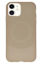 Newface iPhone 11 Kılıf Maya Karbon Kapak - Kahverengi - Görsel 2