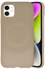 Newface iPhone 11 Kılıf Maya Karbon Kapak - Kahverengi