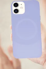 Newface iPhone 11 Kılıf Maya Karbon Kapak - Kahverengi - Görsel 3