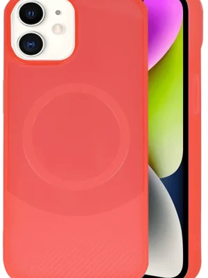 Newface iPhone 11 Kılıf Maya Karbon Kapak - Kırmızı