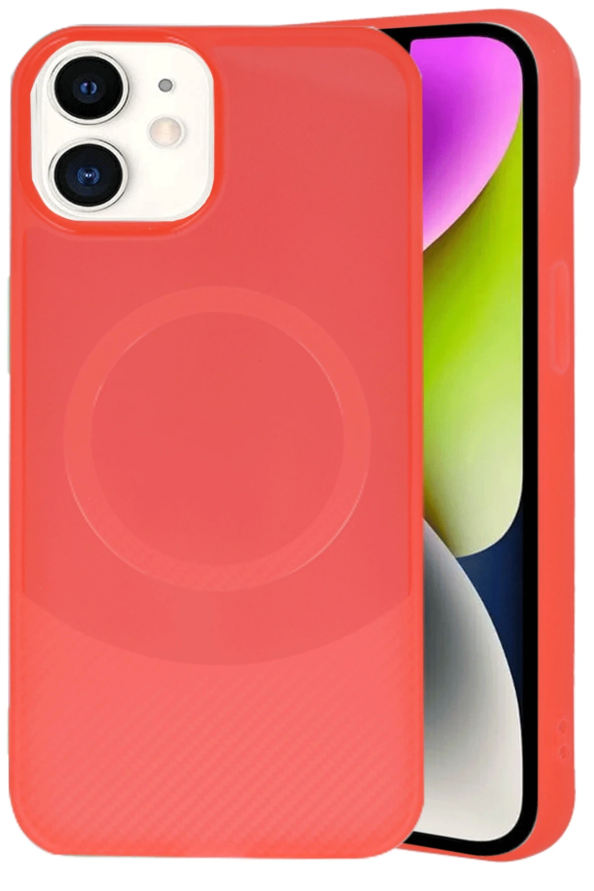 newface-iphone-11-kilif-maya-karbon-kapak-kirmizi-default.webp Newface iPhone 11 Kılıf Maya Karbon Kapak - Kırmızı - Görsel 1