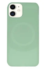 Newface iPhone 11 Kılıf Maya Karbon Kapak - Su Yeşili - Görsel 2