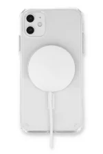 Newface iPhone 11 Kılıf Pc Real Magsafe Kapak - Şeffaf - Görsel 3