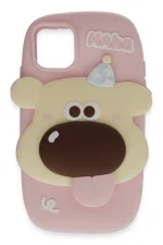 Newface iPhone 11 Kılıf Poky Karakter Silikon Kapak - Desen 6