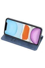 Newface iPhone 11 Kılıf Trend S Plus Kapaklı Kılıf - Taba - Görsel 3