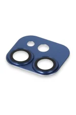 Newface iPhone 11 Pers Alüminyum Kamera Lens - Lacivert - Görsel 4