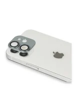 Newface iPhone 11 Pers Alüminyum Kamera Lens - Yeşil - Görsel 2