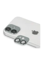 Newface iPhone 11 Pers Alüminyum Kamera Lens - Yeşil
