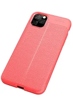 Newface iPhone 11 Pro Kılıf Auto Focus Kapak - Kırmızı - Görsel 2