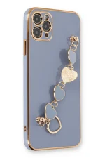 Newface iPhone 11 Pro Kılıf Esila Silikon - Gri